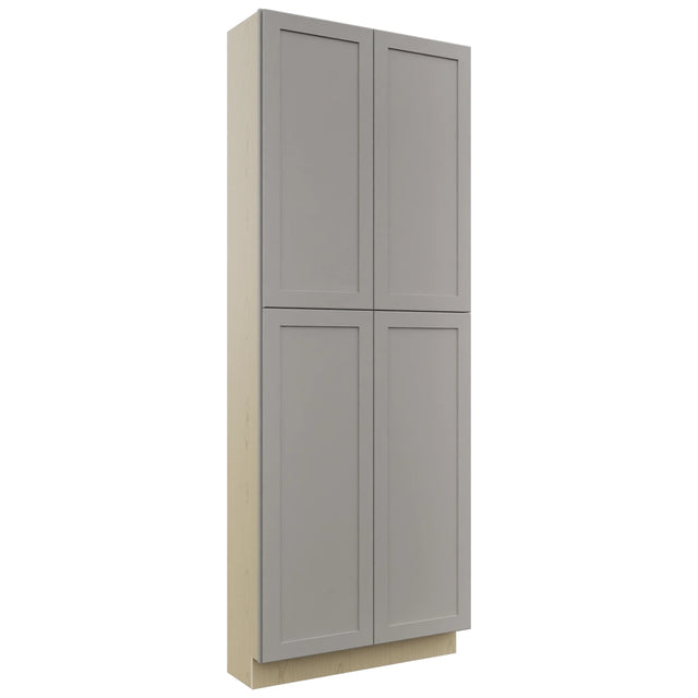 Fabuwood Galaxy Nickel TP361296 Tall Pantry Cabinet, Front View
