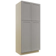 Fabuwood Galaxy Nickel TP362484 Tall Pantry Cabinet, Front View