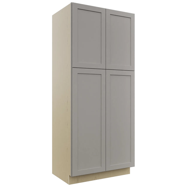 Fabuwood Galaxy Nickel TP362484 Tall Pantry Cabinet, Front View