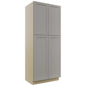 Fabuwood Galaxy Nickel TP362490 Tall Pantry Cabinet, Front View