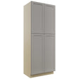 Fabuwood Galaxy Nickel TP362493 Tall Pantry Cabinet, Front View