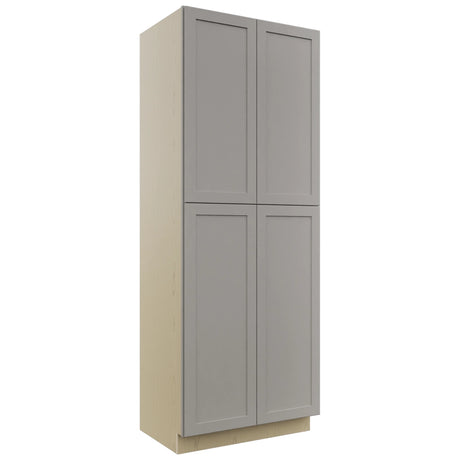 Fabuwood Galaxy Nickel TP362496 Tall Pantry Cabinet, Front View