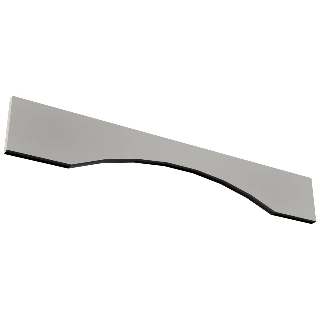 Fabuwood Galaxy Nickel VAR36 Wall Valance, Top View