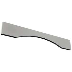 Fabuwood Galaxy Nickel VAR36 Wall Valance, Top View