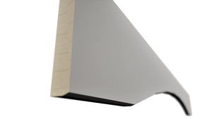 Fabuwood Galaxy Nickel VAR54 Wall Valance, Detail View