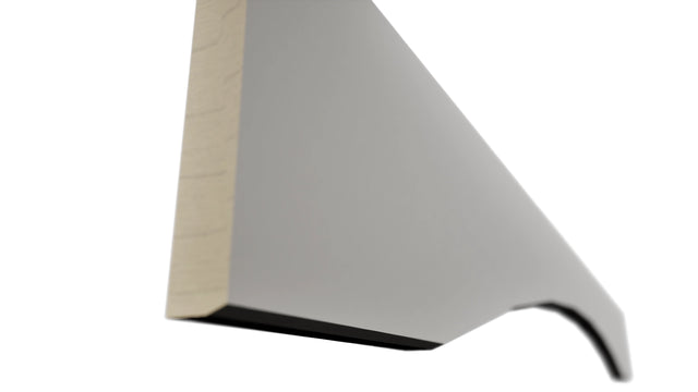 Fabuwood Galaxy Nickel VAR54 Wall Valance, Detail View