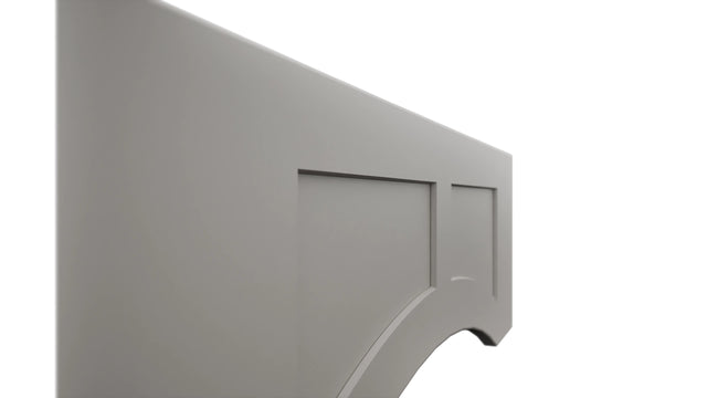 Fabuwood Galaxy Nickel VARP36 Wall Valance, Detail View
