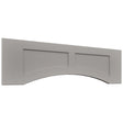 Fabuwood Galaxy Nickel VARP42 Wall Valance, Front View