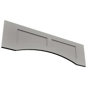 Fabuwood Galaxy Nickel VARP42 Wall Valance, Top View