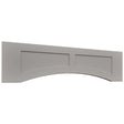 Fabuwood Galaxy Nickel VARP48 Wall Valance, Front View