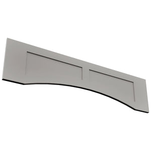 Fabuwood Galaxy Nickel VARP48 Wall Valance, Top View
