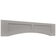 Fabuwood Galaxy Nickel VARP54 Wall Valance, Front View