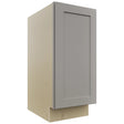 Fabuwood Galaxy Nickel VB15FD Vanity Base Full Height Cabinet, Front View