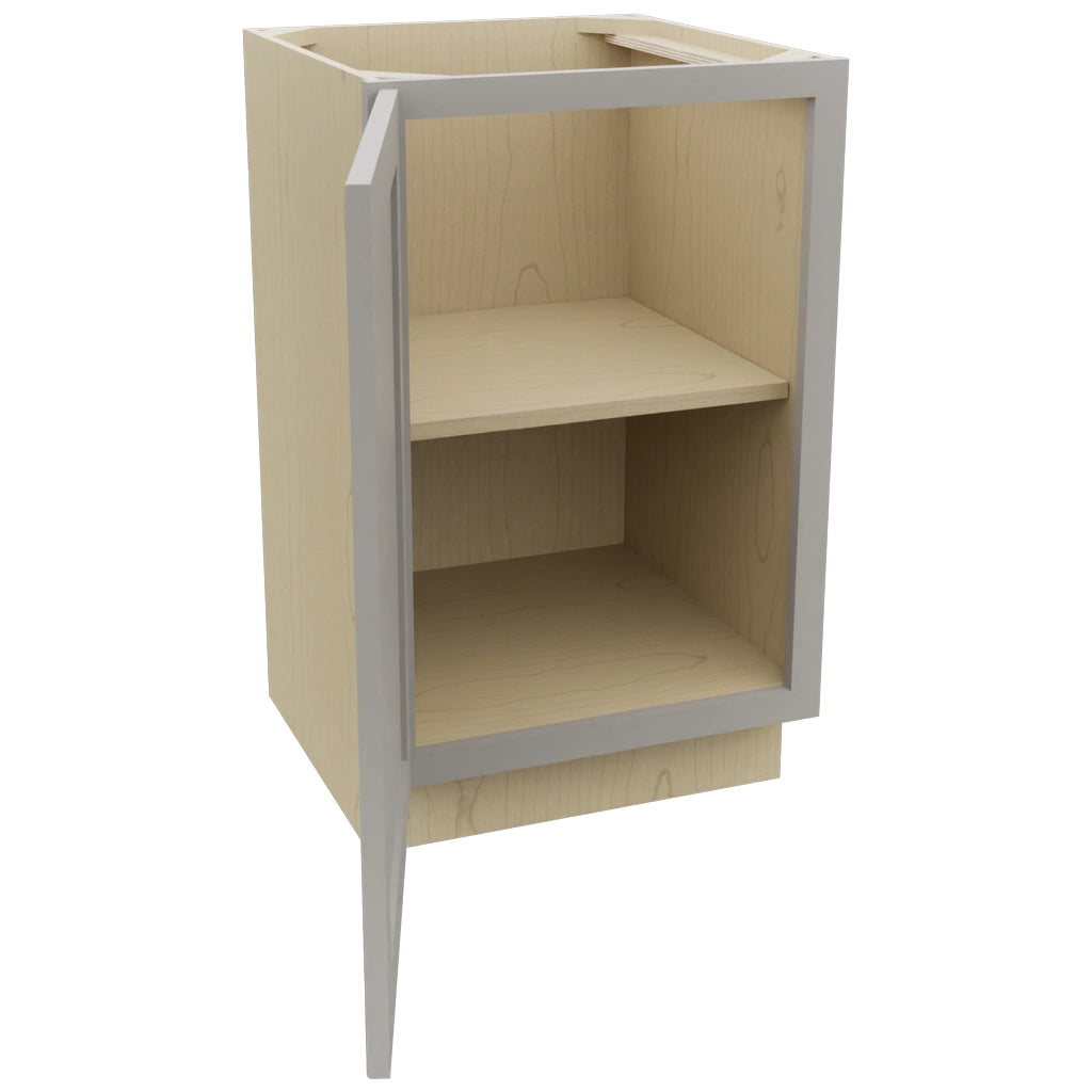 Fabuwood Galaxy Nickel VB21FD Vanity Base Full Height Cabinet, Open View