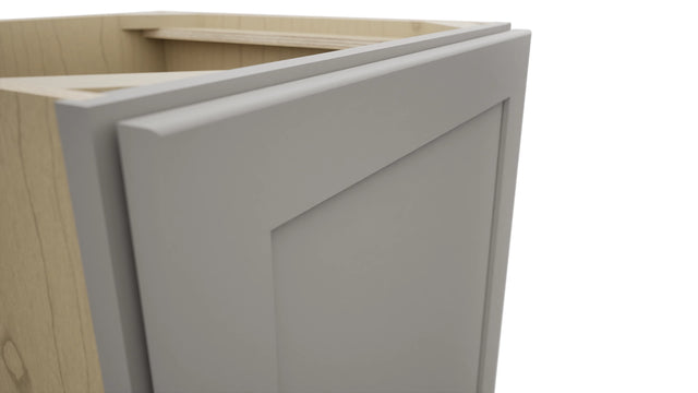 Fabuwood Galaxy Nickel VB21FD Vanity Base Full Height Cabinet, Detail View