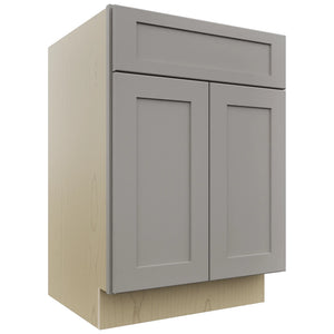 Fabuwood Galaxy Nickel VB24-34 Vanity Base Standard Cabinet, Front View
