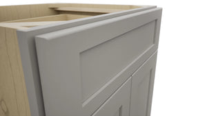 Fabuwood Galaxy Nickel VB24-34 Vanity Base Standard Cabinet, Detail View