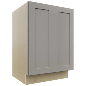 Fabuwood Galaxy Nickel VB24FD Vanity Base Full Height Cabinet, Front View