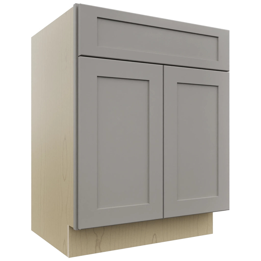 Fabuwood Galaxy Nickel VB27-34 Vanity Base Standard Cabinet, Front View