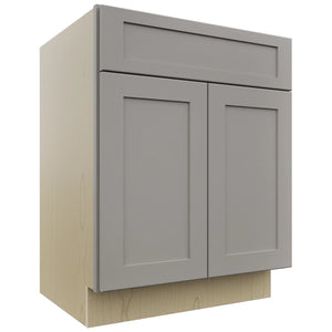 Fabuwood Galaxy Nickel VB27-34 Vanity Base Standard Cabinet, Front View