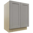 Fabuwood Galaxy Nickel VB27FD Vanity Base Full Height Cabinet, Front View