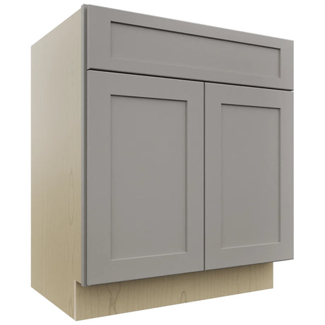 Fabuwood Galaxy Nickel VB30-34 Vanity Base Standard Cabinet, Front View