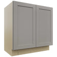 Fabuwood Galaxy Nickel VB33FD Vanity Base Standard Cabinet, Front View