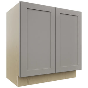 Fabuwood Galaxy Nickel VB33FD Vanity Base Standard Cabinet, Front View