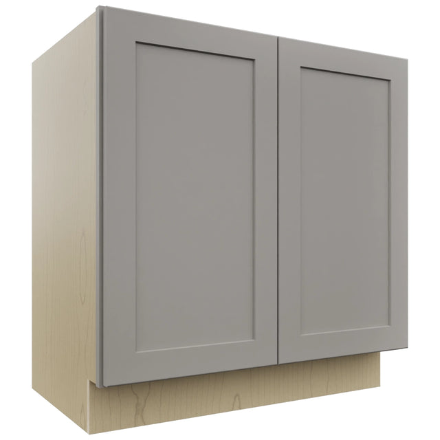 Fabuwood Galaxy Nickel VB33FD Vanity Base Standard Cabinet, Front View