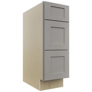 Fabuwood Galaxy Nickel VDB12-34 Vanity Drawer Cabinet, Front View