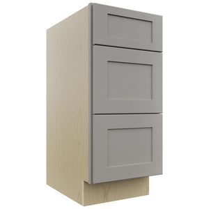 Fabuwood Galaxy Nickel VDB15-34 Vanity Drawer Cabinet, Front View