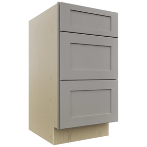 Fabuwood Galaxy Nickel VDB18-34 Vanity Drawer Cabinet, Front View