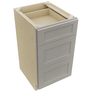 Fabuwood Galaxy Nickel VDB18-34 Vanity Drawer Cabinet, Top View