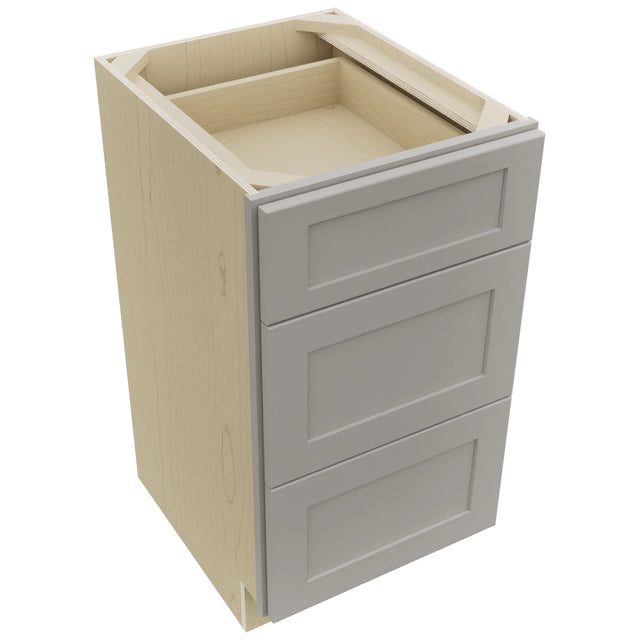 Fabuwood Galaxy Nickel VDB18-34 Vanity Drawer Cabinet, Top View