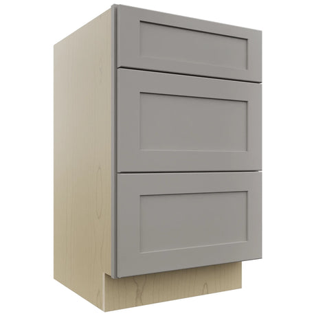 Fabuwood Galaxy Nickel VDB21-34 Vanity Drawer Cabinet, Front View