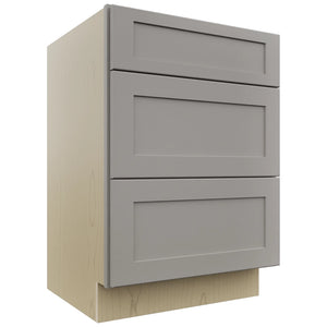 Fabuwood Galaxy Nickel VDB24-34 Vanity Drawer Cabinet, Front View