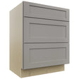 Fabuwood Galaxy Nickel VDB27-34 Vanity Drawer Cabinet, Front View
