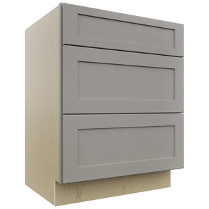 Fabuwood Galaxy Nickel VDB27-34 Vanity Drawer Cabinet, Front View