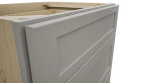 Fabuwood Galaxy Nickel VDB27-34 Vanity Drawer Cabinet, Detail View
