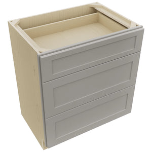 Fabuwood Galaxy Nickel VDB30-34 Vanity Drawer Cabinet, Top View