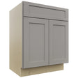 Fabuwood Galaxy Nickel VSB27-34 Vanity Sink Cabinet, Front View