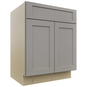 Fabuwood Galaxy Nickel VSB27-34 Vanity Sink Cabinet, Front View