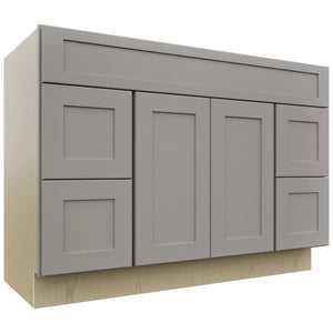 Fabuwood Galaxy Nickel VSD30DR Vanity Combo Cabinet, Front View