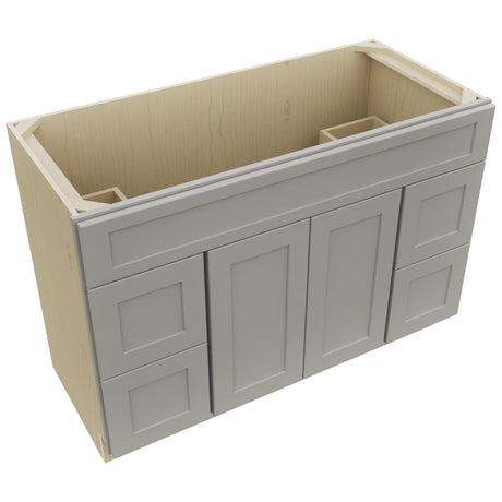 Fabuwood Galaxy Nickel VSD30DR Vanity Combo Cabinet, Top View