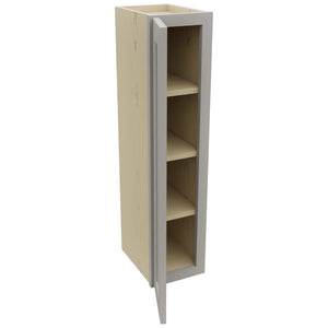 Fabuwood Galaxy Nickel W0939 Wall Standard Cabinet, Open View