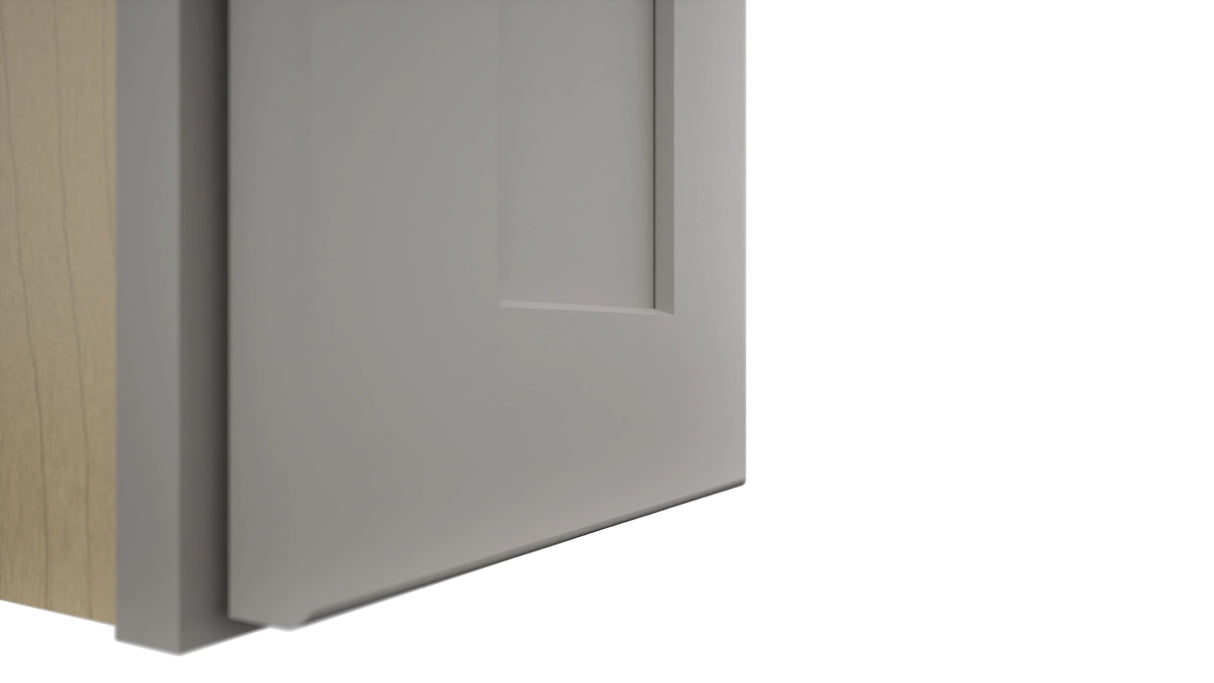 Fabuwood Galaxy Nickel W0939 Wall Standard Cabinet, Detail View
