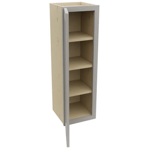 Fabuwood Galaxy Nickel W1239 Wall Standard Cabinet, Open View