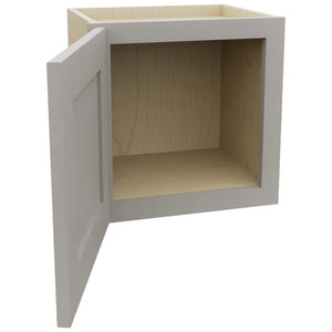 Fabuwood Galaxy Nickel W1515 Wall Standard Cabinet, Open View