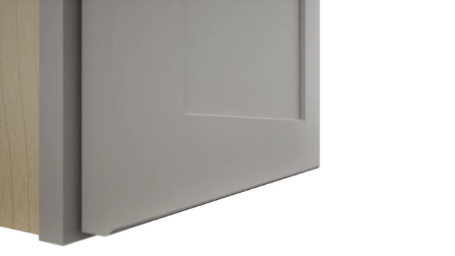 Fabuwood Galaxy Nickel W1515 Wall Standard Cabinet, Detail View