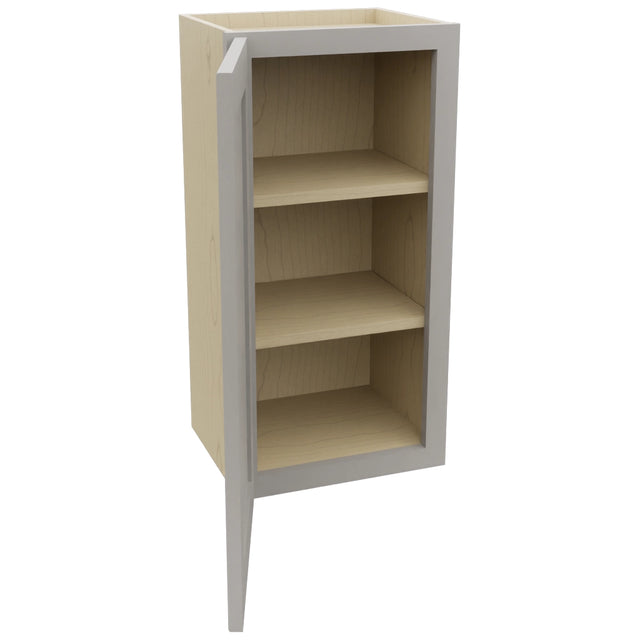 Fabuwood Galaxy Nickel W1530 Wall Standard Cabinet, Open View